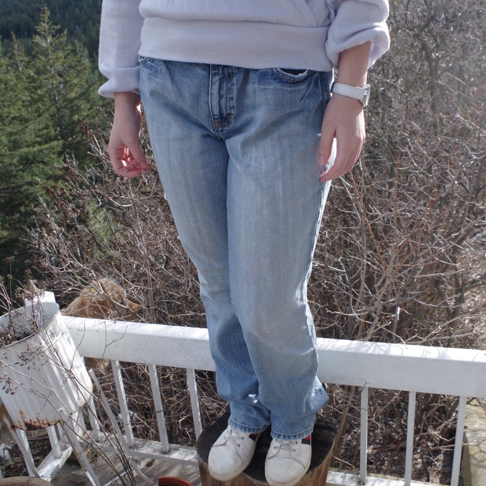 Gap Straight Boy Cut 100% Cotton